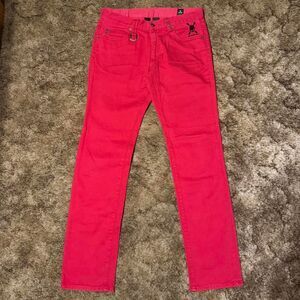 Semantic Design D Ring Japanese Denim Jeans Red Size Large